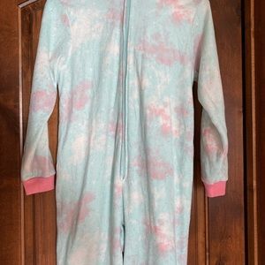 Unicorn one piece pajama